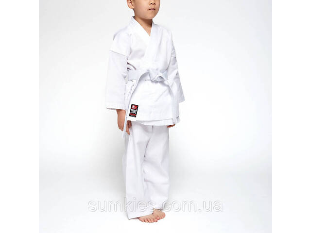 Костюм для карате Leone AB400 для дітей і дорослих, зріст 180 см (карате кімоно) - Фото 6