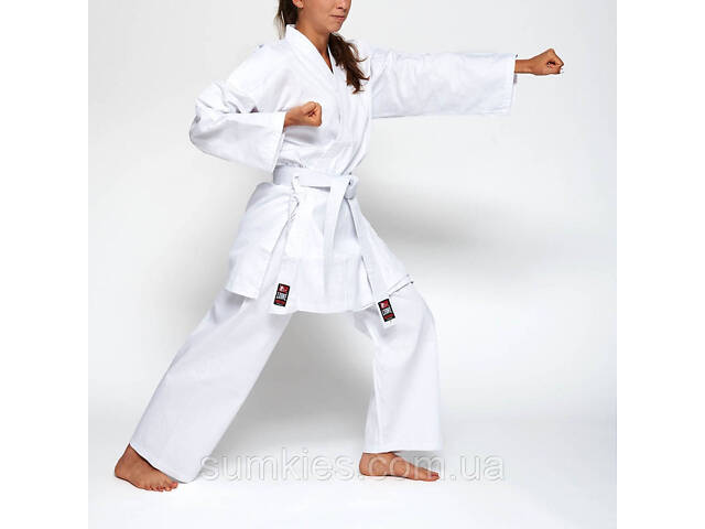 Костюм для карате Leone AB400 для дітей і дорослих, зріст 180 см (карате кімоно) - Фото 8