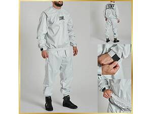 Костюм для похудения с эффектом сауны гоночный костюм сауна для снижения и сброса веса Leone Advance Grey Размер L/