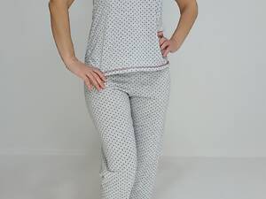 Костюм жіночий домашній Triko Night 52 Сірий (27496367-4)