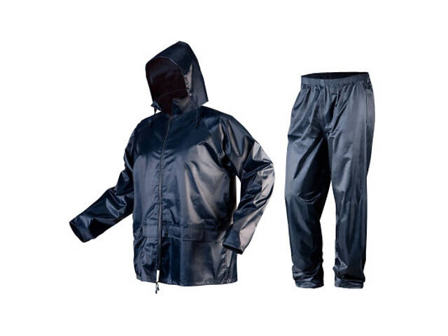 Робочий костюм Neo Tools дощовик (куртка + штани), розмір XXL, щільність 170 г / м2 (81-800-XXL) - Фото 1