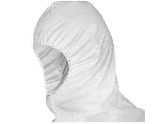 Костюм робочий Neo Tools захисний, матеріал поліпропілен, щільність 65 г/м², XXXL, білий (81-851-XXXL) - Фото 3