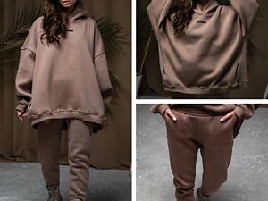 Костюм спортивний жіночий 'Bоwl' мокко