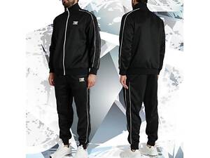 Костюм спортивный Leone Classic Full Black классический для зала и активного отдыха Размер L