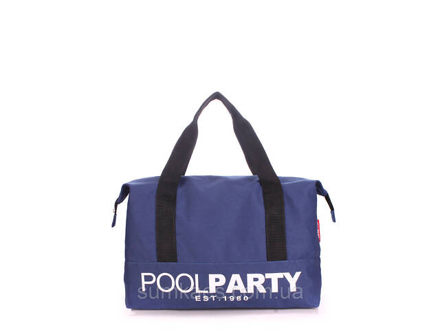 Коттоновая сумка POOLPARTY Universal синяя Коттоновая сумка POOLPARTY Universal синяя