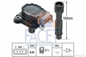 Катушка зажигания Audi A6 1997-2005 FACET 9.6254