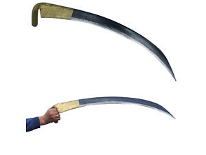 Кована ручна заточена турецька садова коса Gunas 80 см