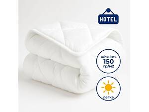 Ковдра літня євро 200х220 см IDEIA, антиалергенна, біла, легка для літа, для готелів та дому