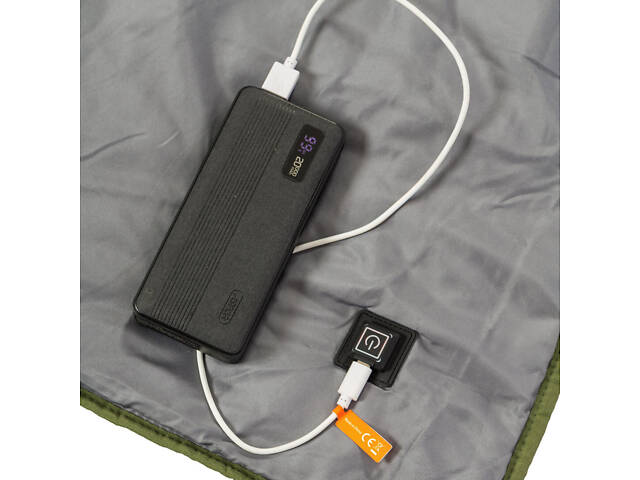Ковдра з підігрівом Ranger USB 190 (Арт. RA 6664) - Фото 2