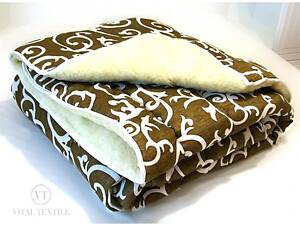 Одеяло с открытым мехом в поликотоне 200х220 VMе