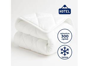 Ковдра зимова євро 200х220 см IDEIA, гіпоалергенна біла тепла для готелів та дому