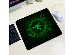 Коврик 200*240 тканевой RAZER 14, толщина 2 мм, цвет Black/Green, Пакет