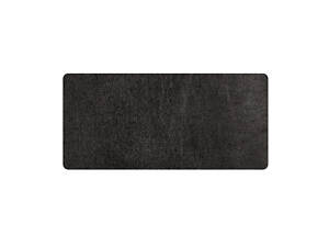 Коврик 450*900 кожзам, двухсторонний, толщина 3 мм, Black, BOX