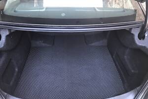 Коврик багажника (EVA, черный) для Chevrolet Malibu 2011-2018 гг