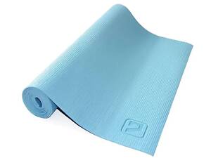 Килимок для фітнесу LiveUp PVC Yoga Mat 173x61x0.4 см Блакитний (1000-LS3231-04b)