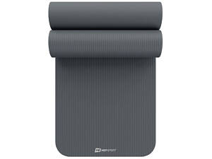 Коврик для йоги Hop-Sport HS-NB015GM NBR 1,5см графітовий