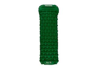 Коврик надувной Naturehike CNK2300DZ0001 с подголовником Темно-зелёный (1047-6976023929540)