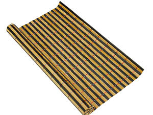 Килимок настільний бамбуковий, Коричнево-чорний