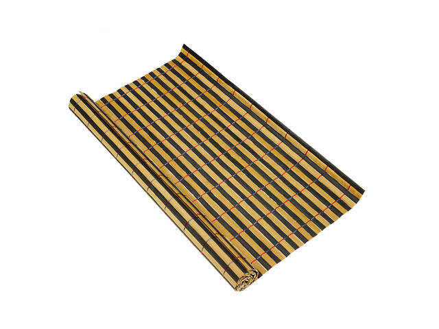 Коврик настольный бамбуковый, Коричнево-черный - Фото 1