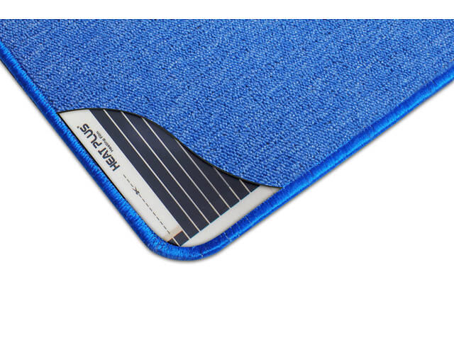 Килимок з підігрівом 530x630 мм 66 Вт Синій Solray СS-5363 - Фото 3