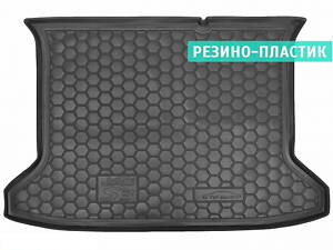 Коврик в багажник для JAC S3 '14-, резино-пластиковый (AVTO-Gumm)