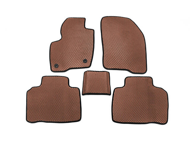 Коврики EVA (Коричневый) для Ford Edge 2014-2024 гг - Фото 1