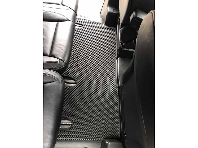 Коврики EVA V-class, ExtraLong 2 боковых (Только самовывоз, полный салон, Черный) для Mercedes Vito/V-class W447 2014- г - Фото 6