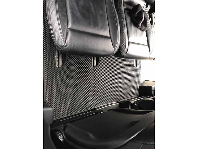 Коврики EVA V-class, ExtraLong 2 боковых (Только самовывоз, полный салон, Черный) для Mercedes Vito/V-class W447 2014- г - Фото 7