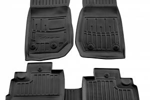 Коврики Stingray 3D (5D, 5 шт, полиуретан) для Jeep Wrangler 2007-2017 гг