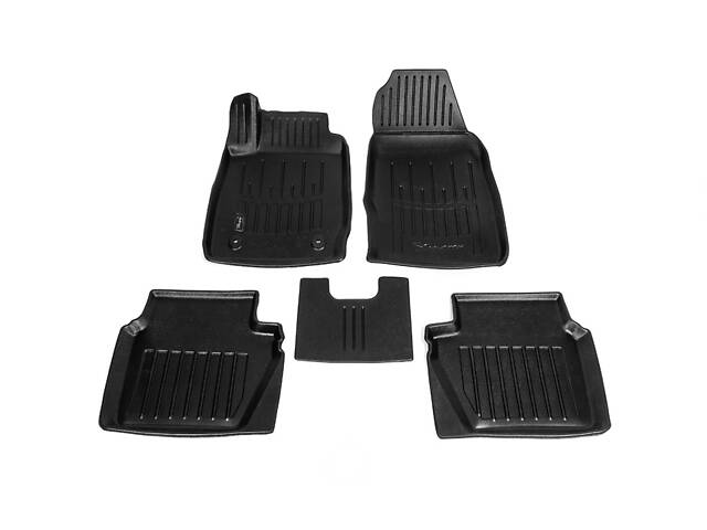 Коврики Stingray 3D (5 шт, полиуретан) для Ford Fiesta 2008-2017 гг - Фото 1