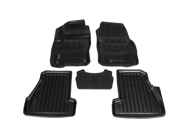 Коврики Stingray 3D (5 шт, полиуретан) для Ford Focus III 2011-2017 гг - Фото 1