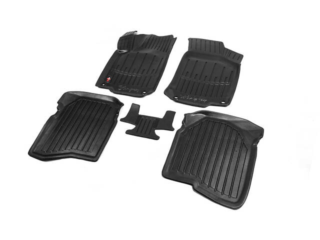 Коврики Stingray 3D (5 шт, полиуретан) для Volkswagen Bora 1998-2004 гг - Фото 2
