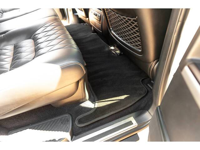 Коврики текстильные Premium текстильные Premium V-2 (2012-2021, Черный) для Toyota Land Cruiser 200 - Фото 3