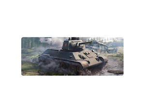 Коврик 300*700 тканевой World of Tanks-64, толщина 2 мм, OEM