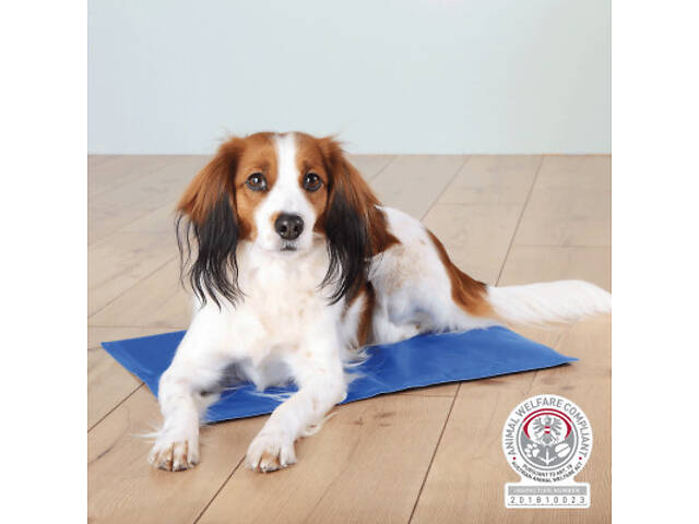 Килимок для тварин Trixie охолоджуючий 90х50 см Синій (4011905286860) - Фото 2