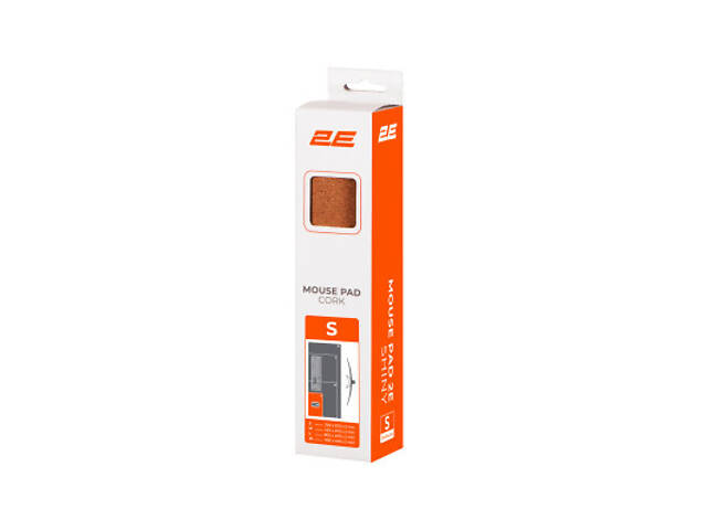 Килимок для миші 2E Cork S Brown (2E-PAD-S-CORK) - Фото 6