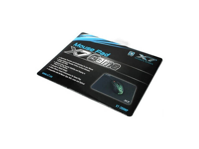 Килимок для миші A4Tech X7-200MP Black (4711421964449) - Фото 6