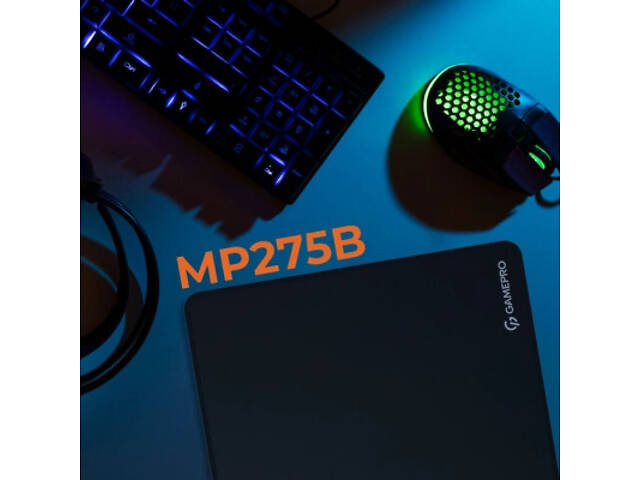 Килимок для миші GamePro MP275B Speed/Control Black (MP275B) - Фото 7