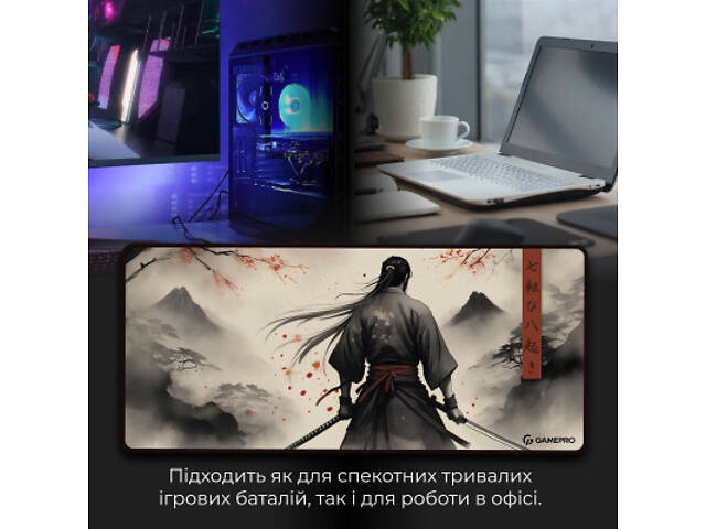 Килимок для миші GamePro Speed/Control Gray (MP275GS) - Фото 7