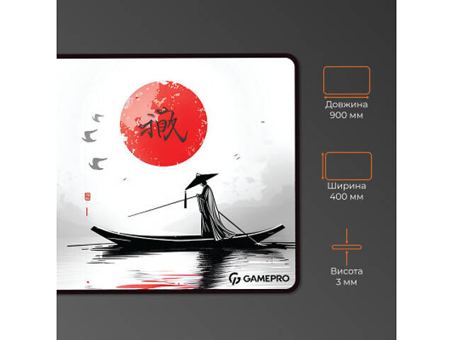 Килимок для миші GamePro Speed/Control Gray (MP275JR) - Фото 4