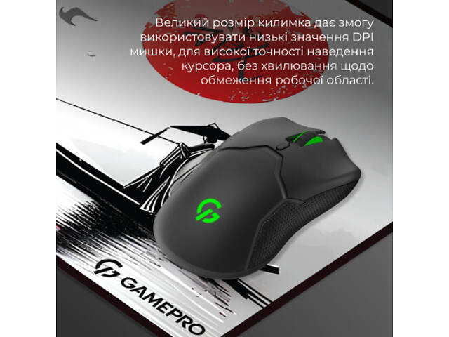 Килимок для миші GamePro Speed/Control Gray (MP275JR) - Фото 6
