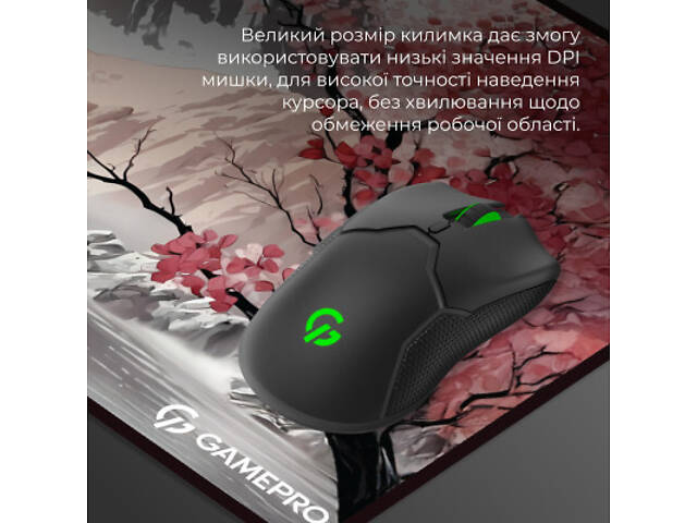 Килимок для миші GamePro Speed/Control Gray-Pink (MP275JS) - Фото 6