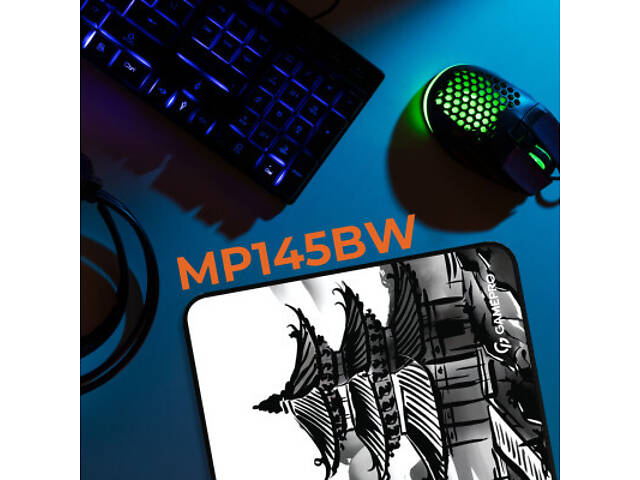 Килимок для миші GamePro Speed/Control White (MP145BW) - Фото 3