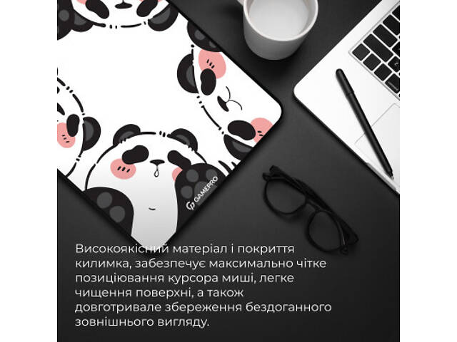 Килимок для миші GamePro Speed/Control White (MP145WP) - Фото 8
