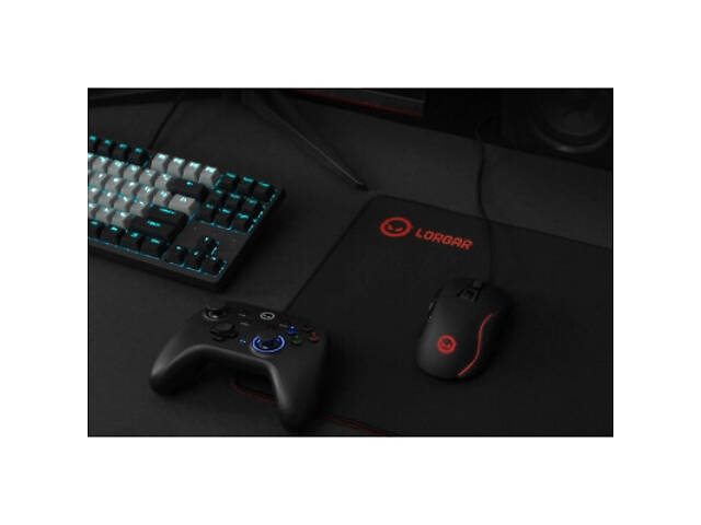 Килимок для миші Lorgar Main 325 Black/Red (LRG-GMP325) - Фото 6