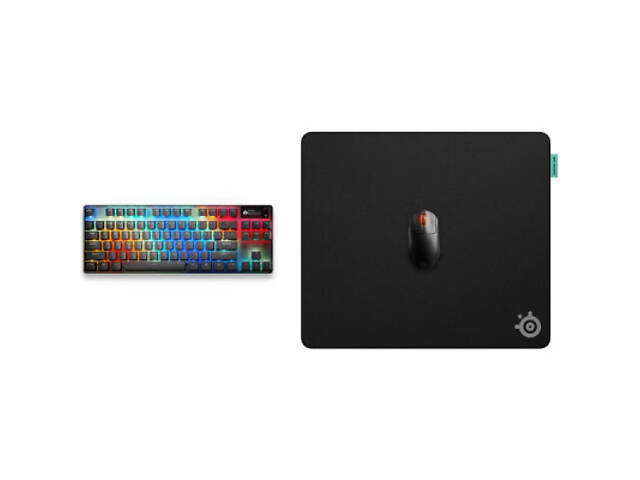 Килимок для миші SteelSeries QcK Performance L Balance Black (63432) - Фото 3