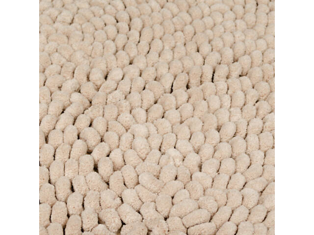 Килимок для ванної Home Line Овальний Lira бежевий 60х90 см (166438) - Фото 2