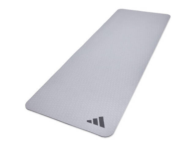 Коврик для йоги Adidas Yoga Mat ADYG-10001SV Уні 173 х 61 х 0,4 см сірий (885652026642) - Фото 2