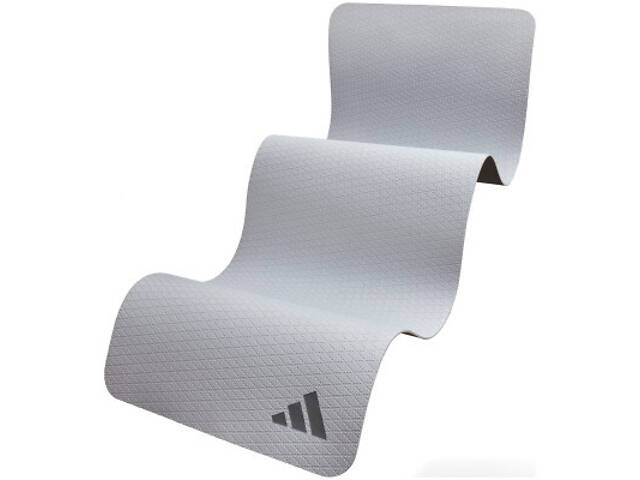 Коврик для йоги Adidas Yoga Mat ADYG-10001SV Уні 173 х 61 х 0,4 см сірий (885652026642) - Фото 6