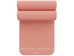 Коврик для йоги Hop-Sport HS-NB010GM NBR 1см персиковий, Оригінал!